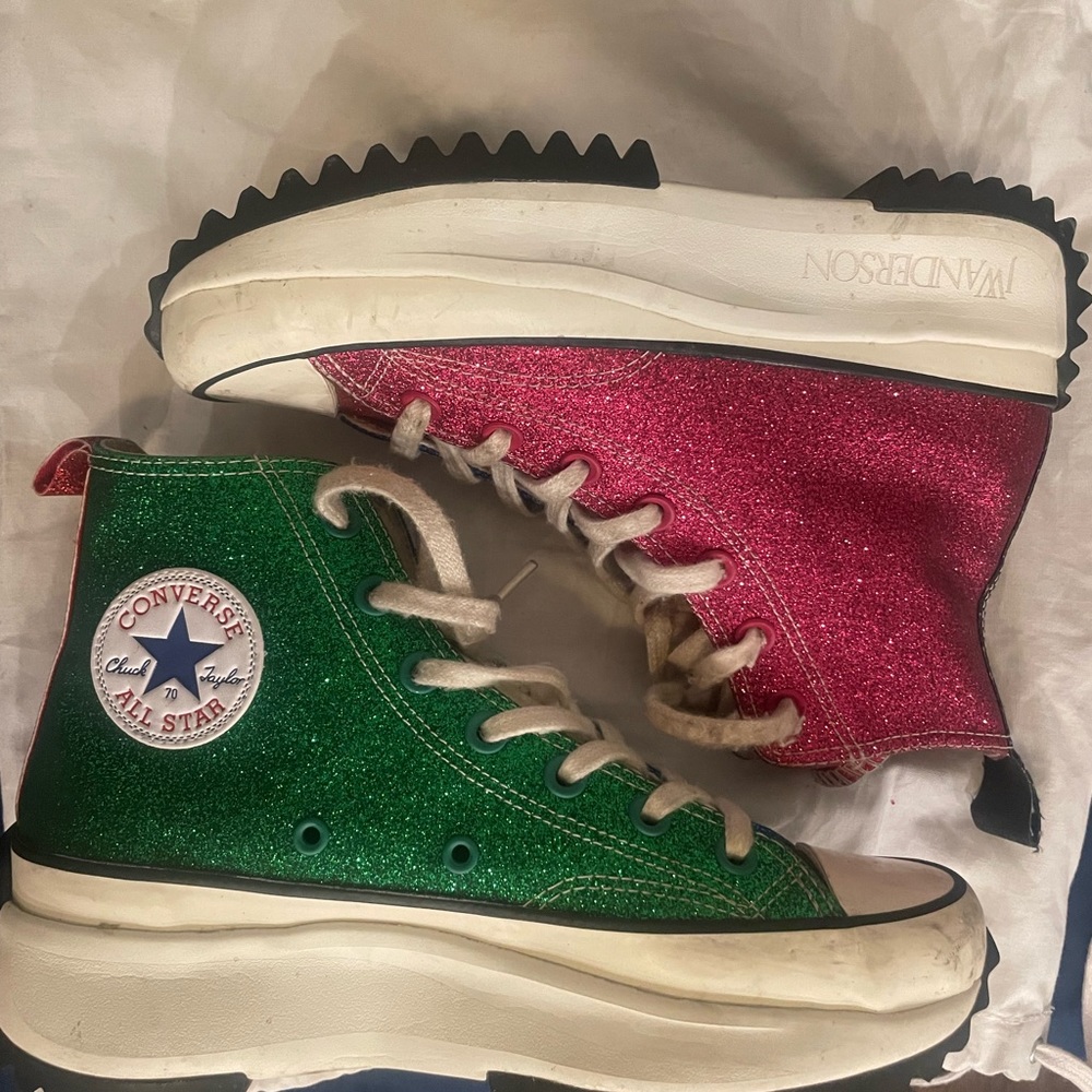 JW Anderson x Converse Glitter Run Star Hike